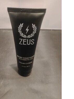 ZEUS Italian Cypress Beard Conditioner Wash with Essential Oils for Men (4 oz...